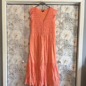 Flag & Anthem Smocked Top Midi Dress